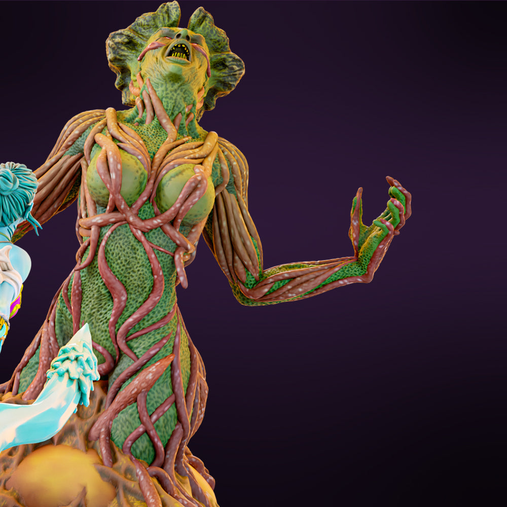 Miniatures Cave - Adventures of Neer and Ignis - 75mm Pin Up/Figure/Model/Diorama
