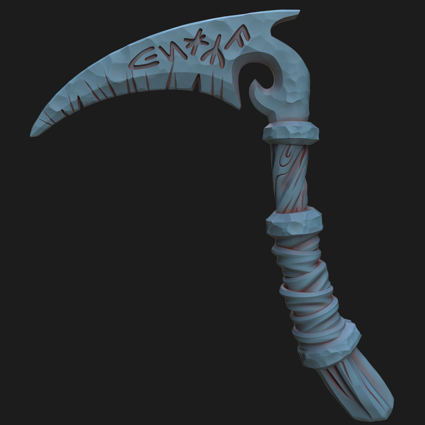 Unchained Games - Props - Scythe - Lifesize or Tabletop Sized