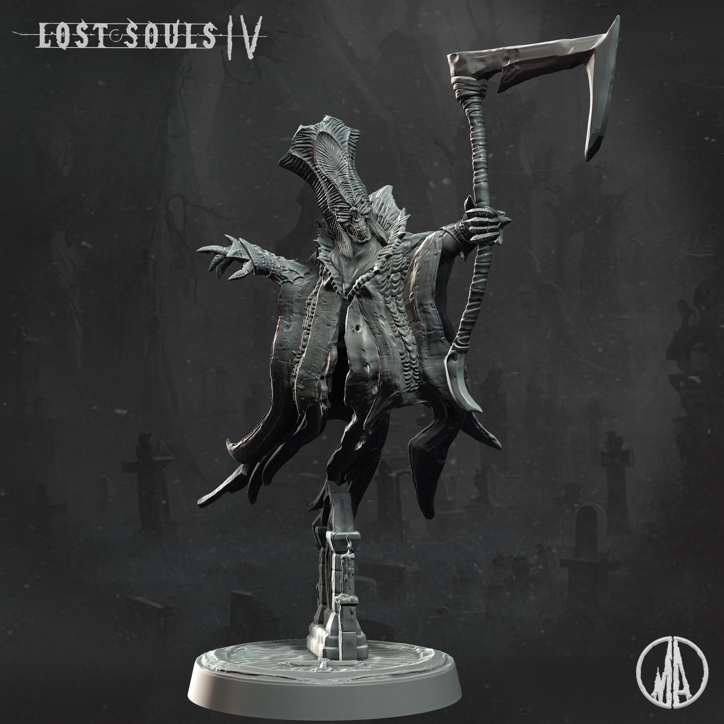Monolith Arts - Lost Souls IV - Sorrowful Wail #4 - DnD/TTRPG Figure/Miniature
