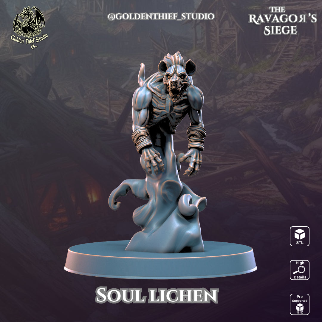 Golden Thief Studio - Soul Lichen - DnD/TTRPG Figure/Miniature