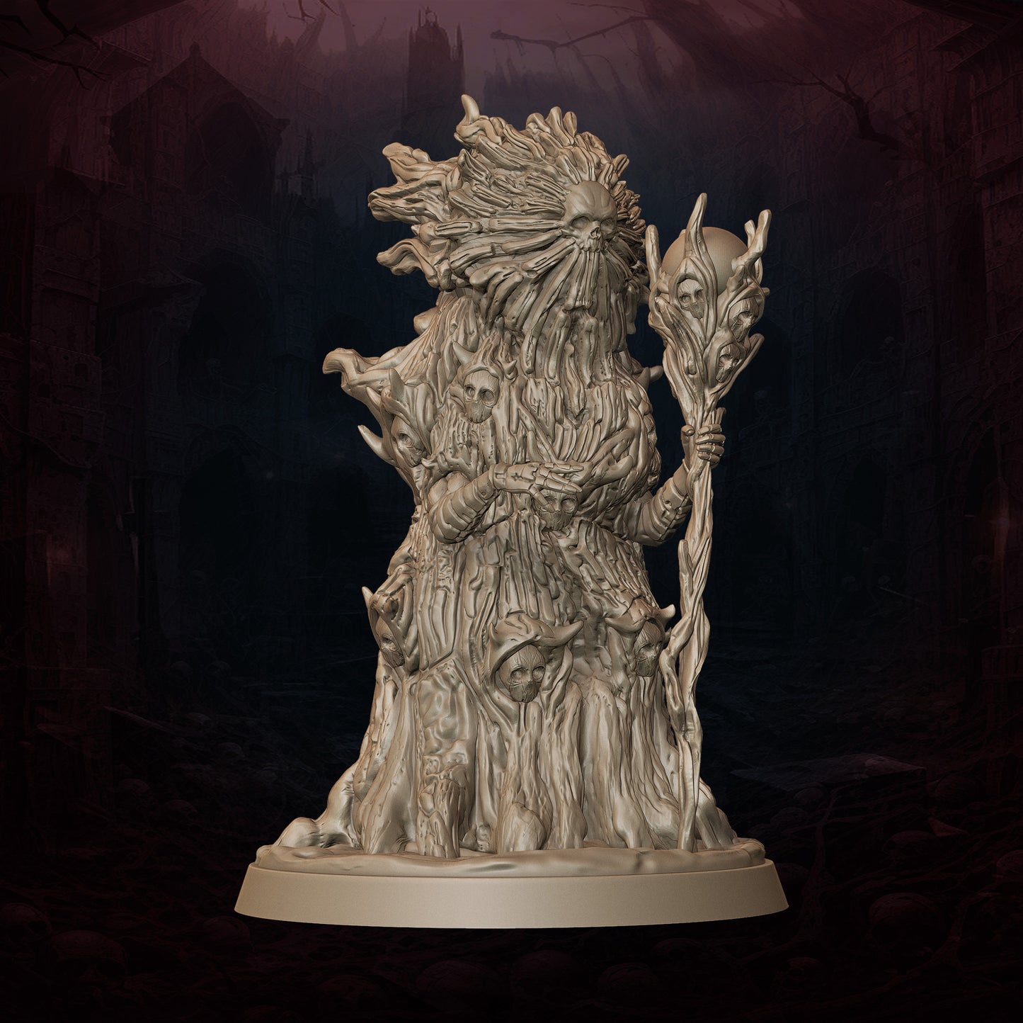 Monolith Arts - Shadows in the Abyss - Sunflower Mage - DnD/TTRPG Figure/Miniature
