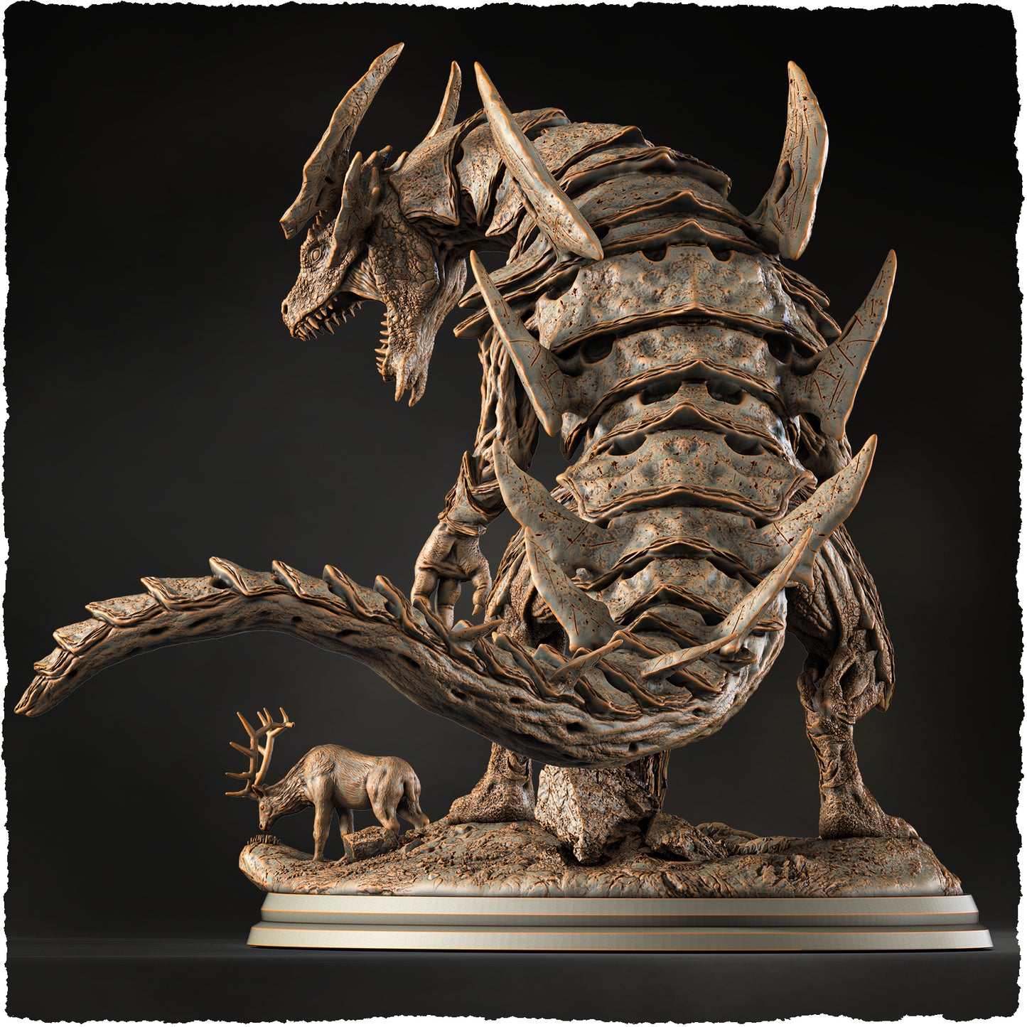 Evox Arts - World Dragons #1 - Thanachmes - DnD/TTRPG Figure/Miniature