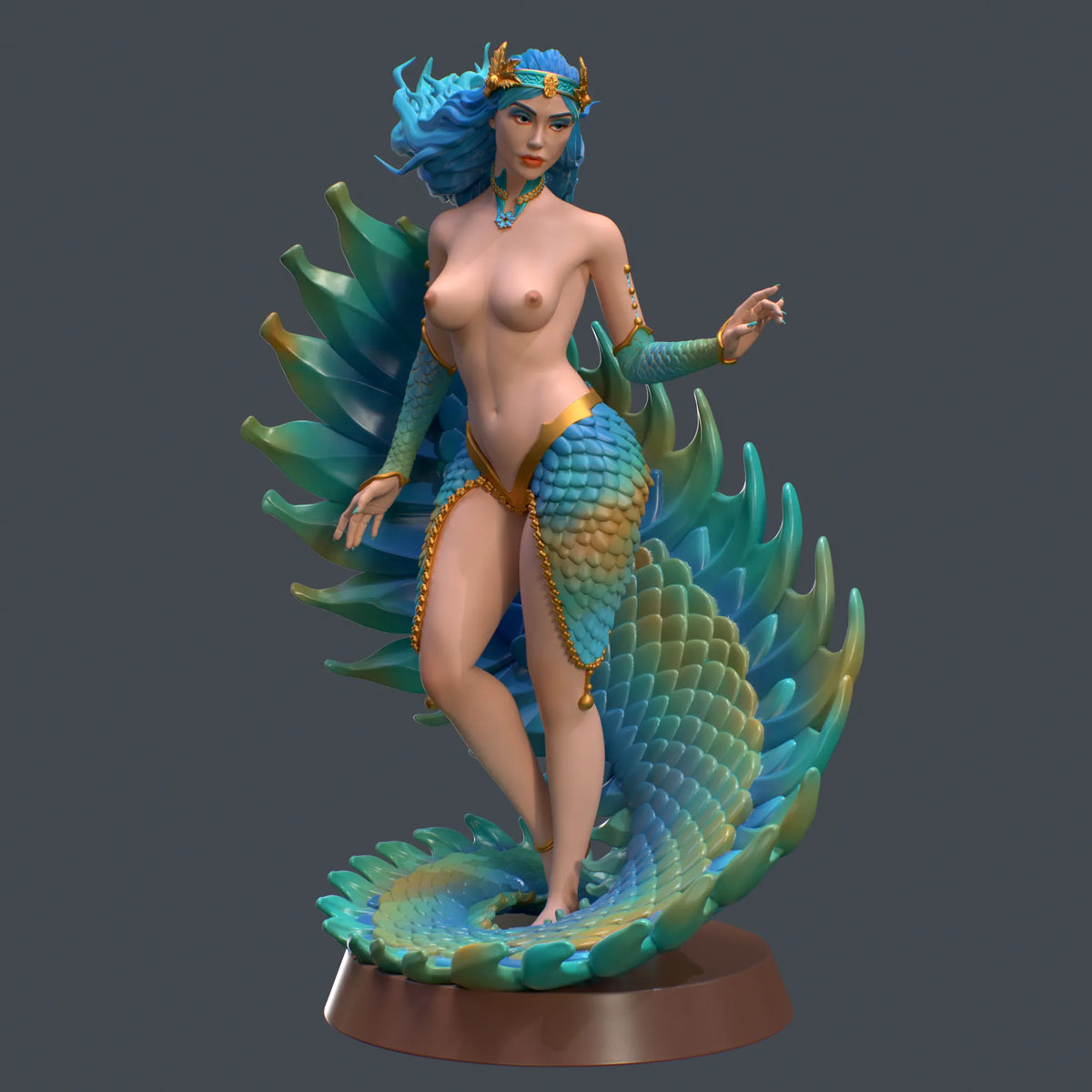 Mystic Makers - Morgana Seawhisper - 75mm Pin Up/Figure/Model/Diorama
