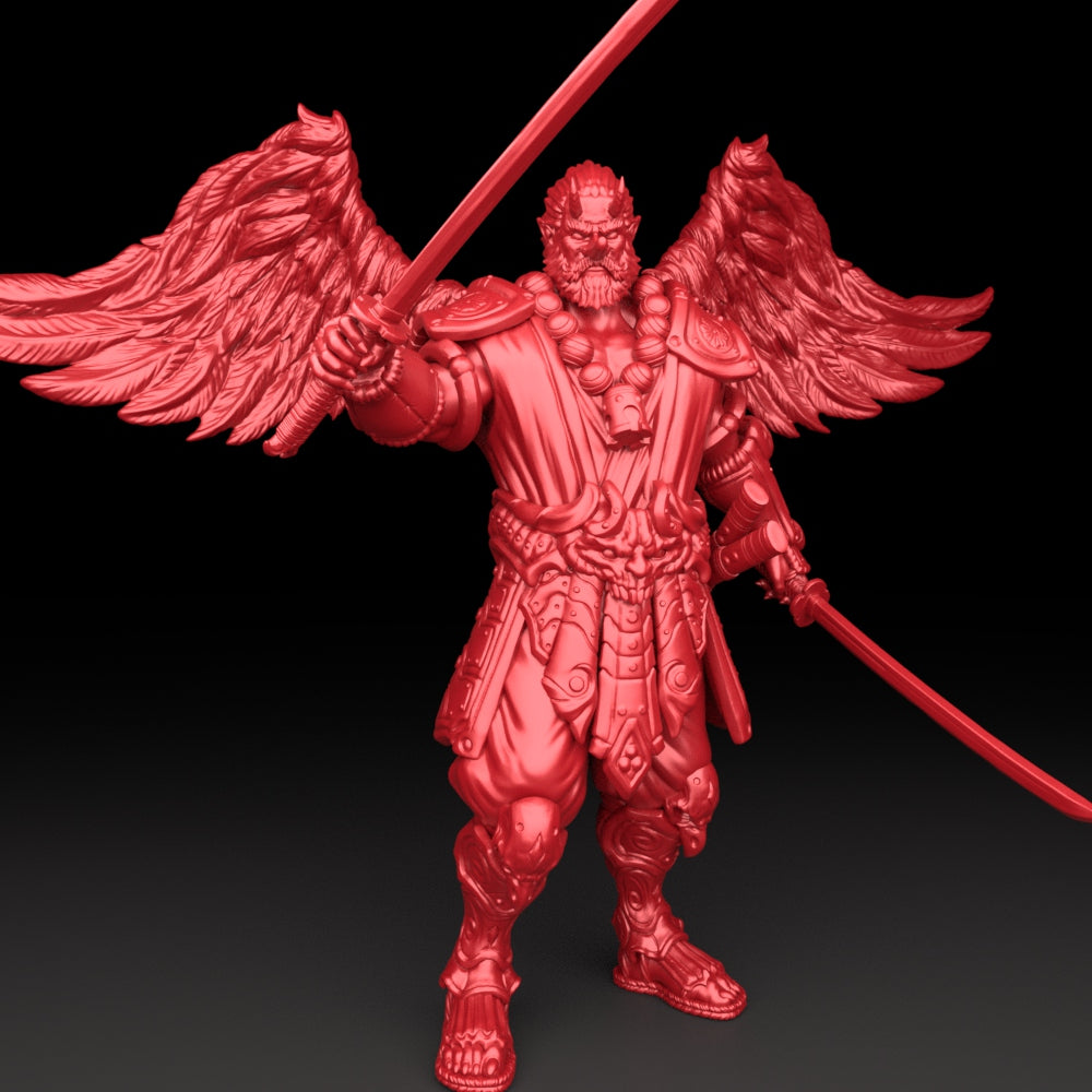 Brayan Nafarrate - Bestiary #5 - Tengu #2 - DnD/TTRPG Figure/Miniature