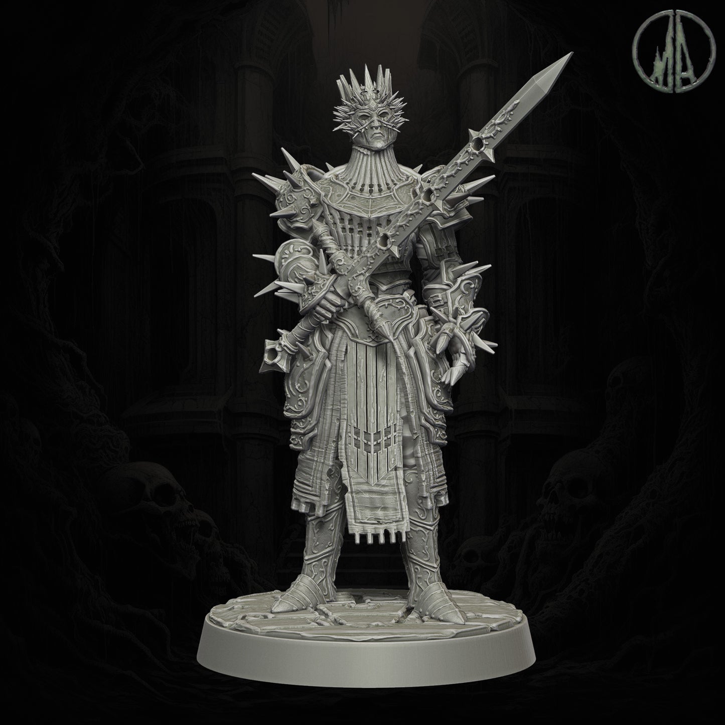 Monolith Arts - Echoes of the Void - Thorn Knight #2 - DnD/TTRPG Figure/Miniature