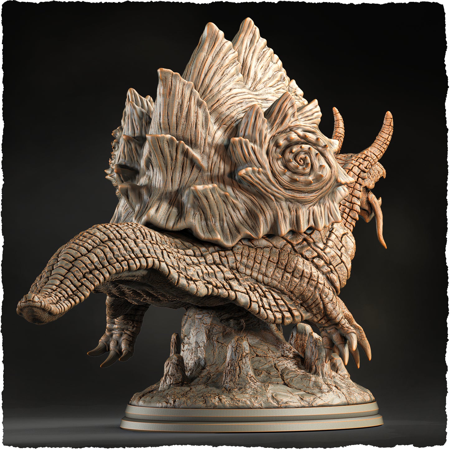 Evox Arts - World Dragons #1 - Sea Snail - DnD/TTRPG Figure/Miniature