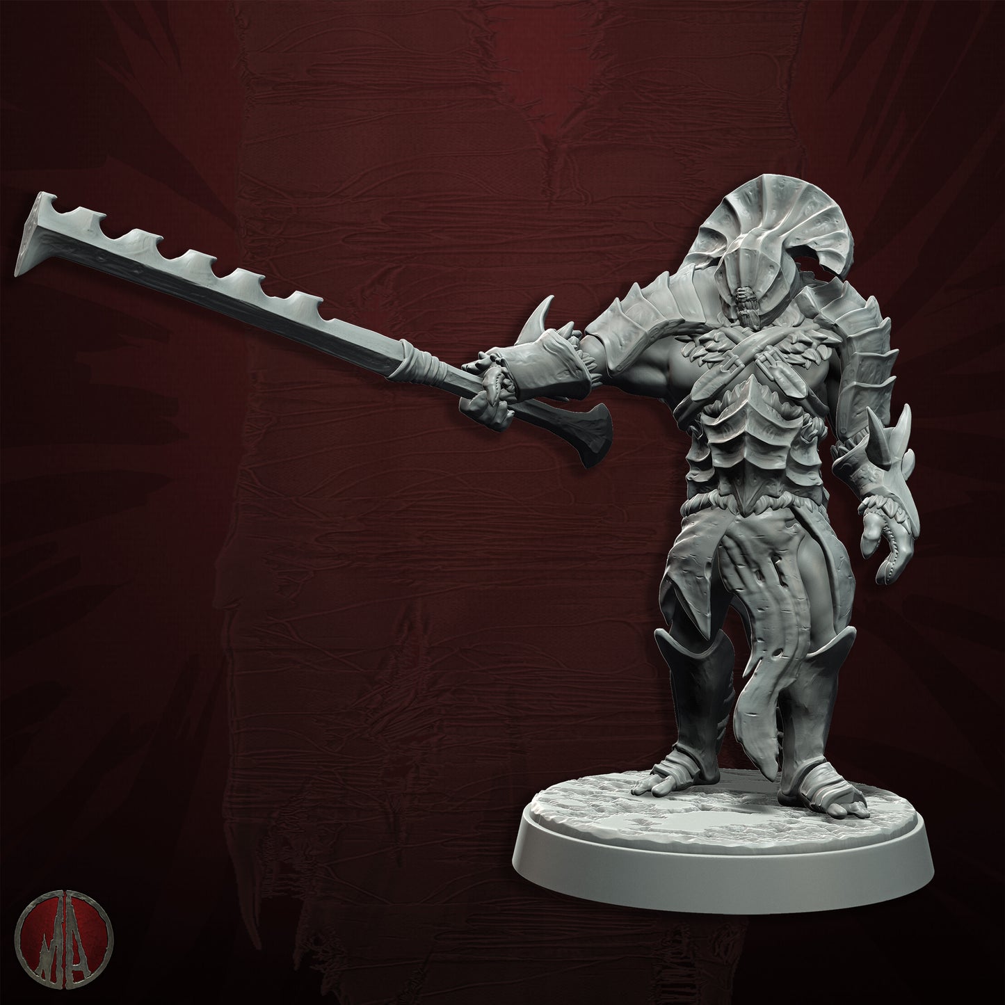 Monolith Arts - Orc Horde - Ugmuz #2 - DnD/TTRPG Figure/Miniature