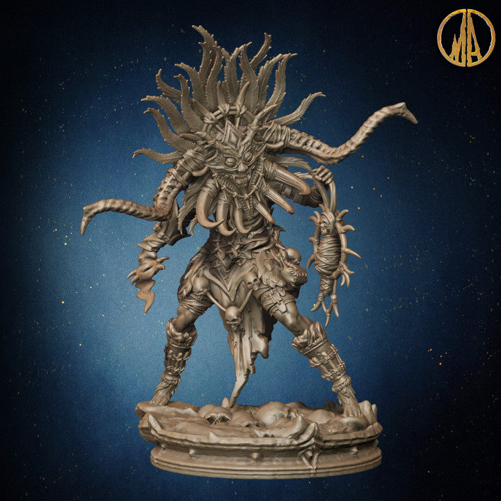 Monolith Arts - Dark Elves - Umbral Seer #1 - DnD/TTRPG Figure/Miniature