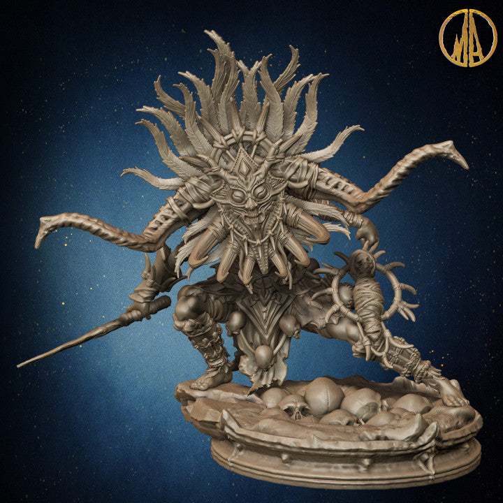 Monolith Arts - Dark Elves - Umbral Seer #3 - DnD/TTRPG Figure/Miniature