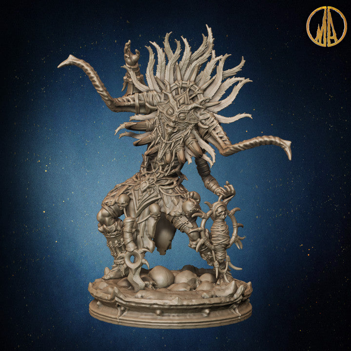 Monolith Arts - Dark Elves - Umbral Seer #4 - DnD/TTRPG Figure/Miniature