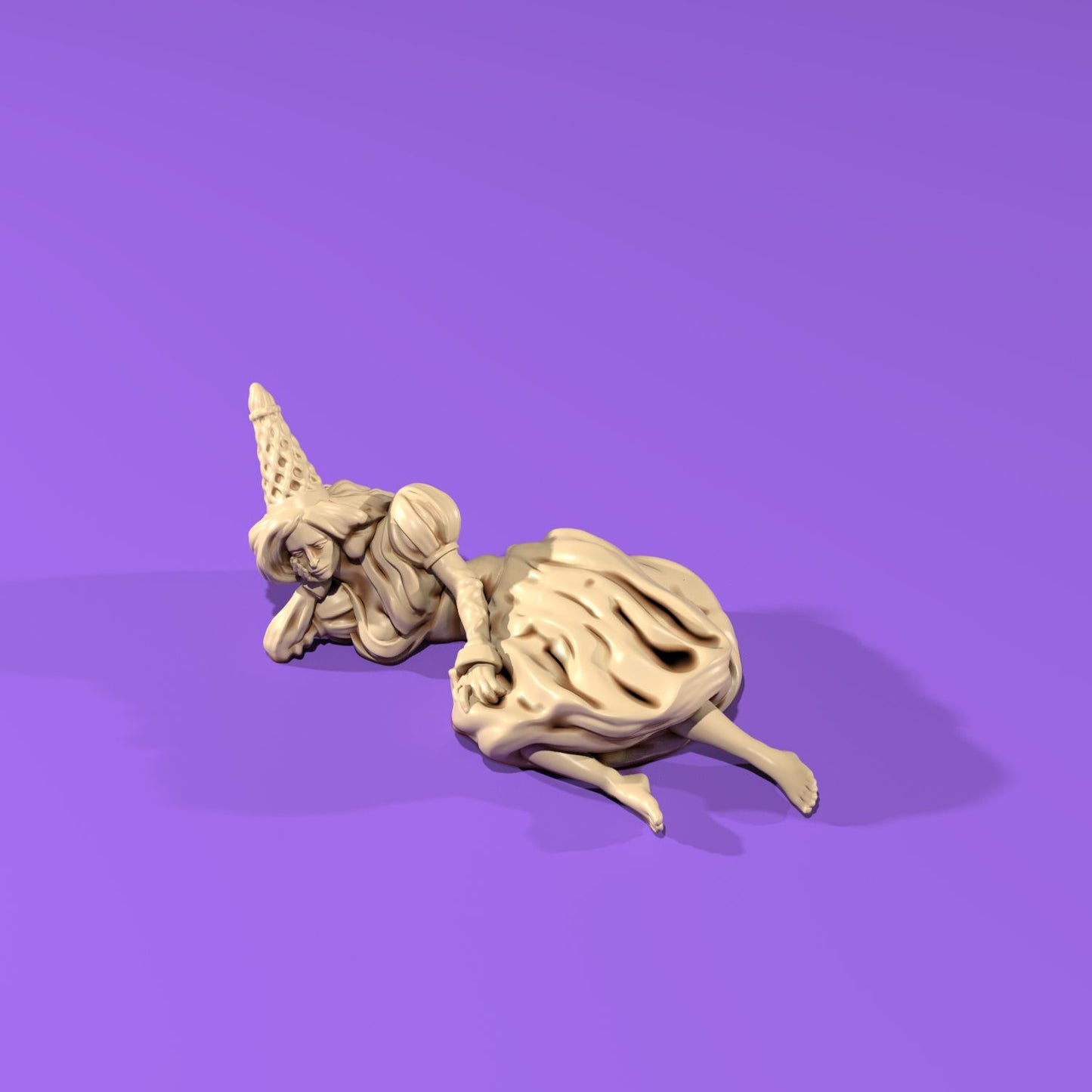 Medusa Miniatures - Bored Princess - DnD/TTRPG/Roleplaying/Wargames