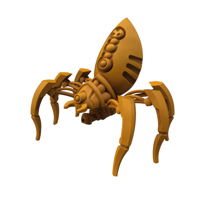 Unchained Games - Props - Arachnoid Sentinel - Tabletop Sized
