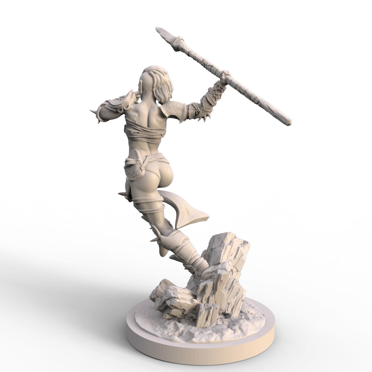 Ravi - Fantsy Girls #3 - Drakara, Spear Maiden - 75/180mm Pin Up/Figure/Model/Diorama