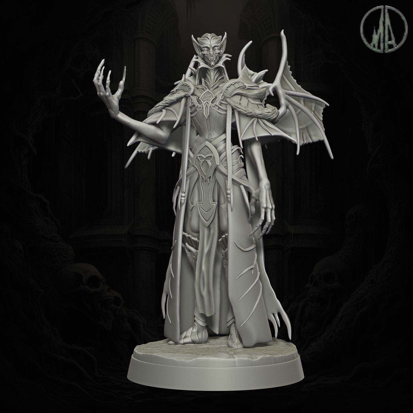 Monolith Arts - Echoes of the Void - Vampire Lord #3 - DnD/TTRPG Figure/Miniature
