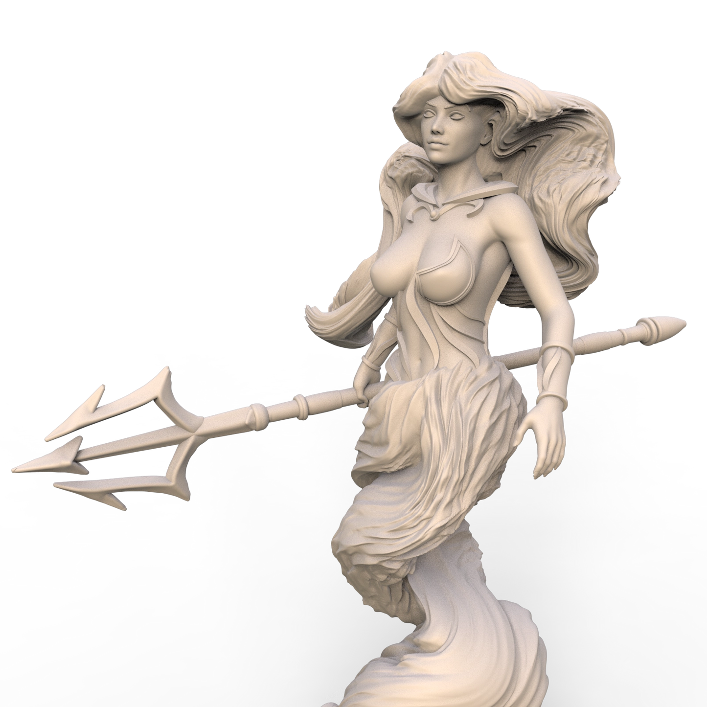 Ravi - Fantasy Girls #3 - Flood the Water Elemental - 75mm Pin Up/Figure/Model/Diorama