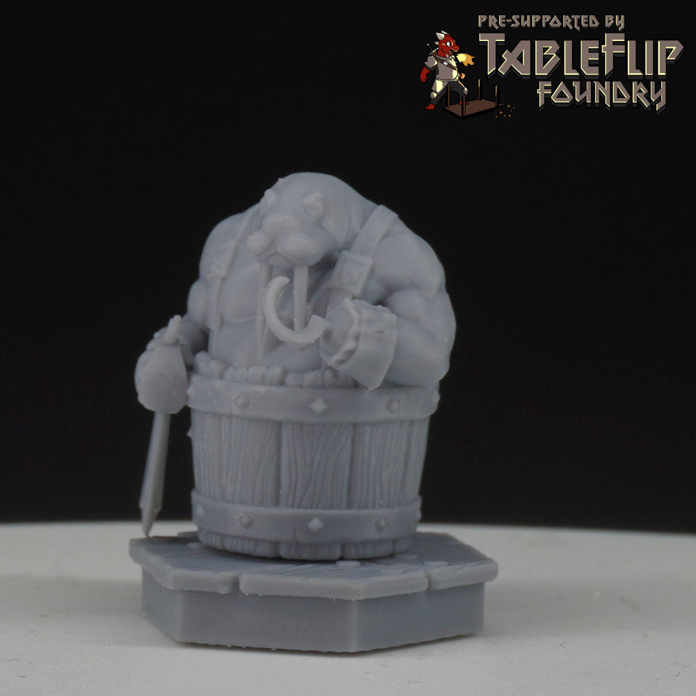 Skadi Studios - Helmsman's Shanties - Steady Wally - DnD/TTRPG Figure/Miniature