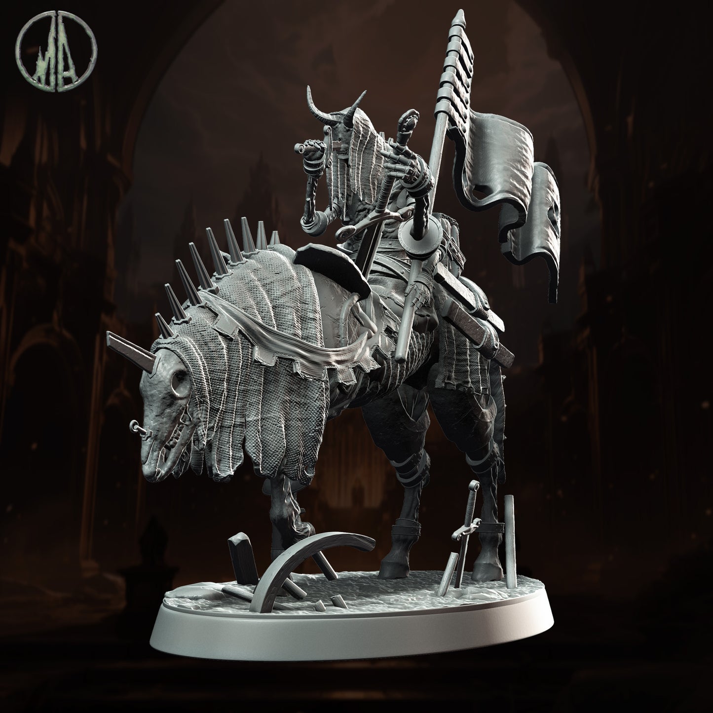 Monolith Arts - Legion of the Damned - Wandering Death - DnD/TTRPG Figure/Miniature