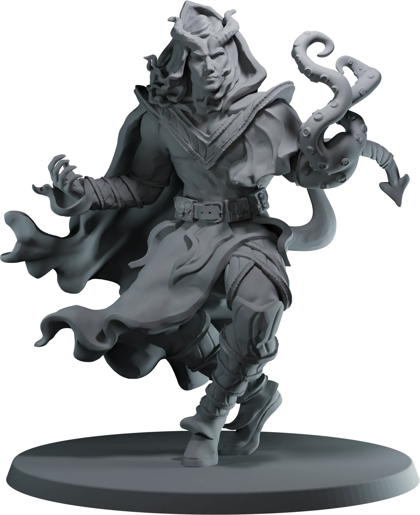 Calamity Figures - Wyrm Slayers - Warlock - 75mm Pin Up/Figure/Model/Diorama
