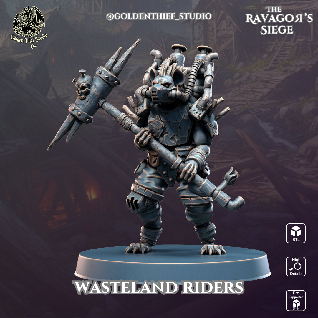 Golden Thief Studio - Wasteland Riders - DnD/TTRPG Figure/Miniature