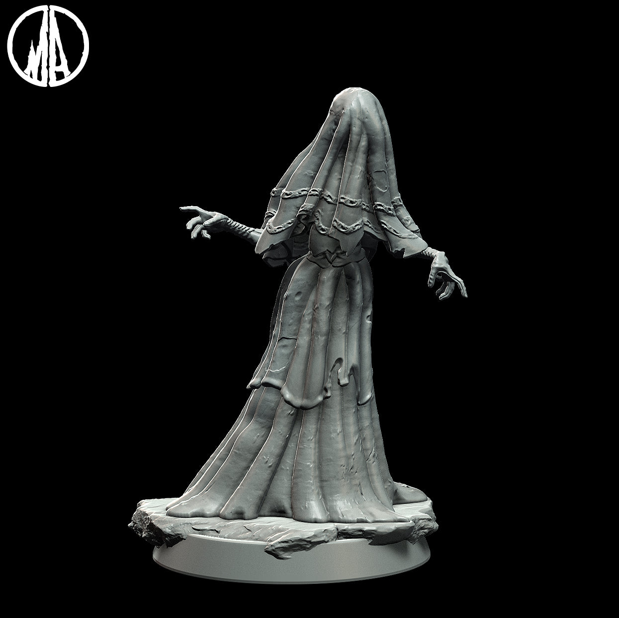 Monolith Arts - Lost Souls - Weeping Widow - DnD/TTRPG Figure/Miniature