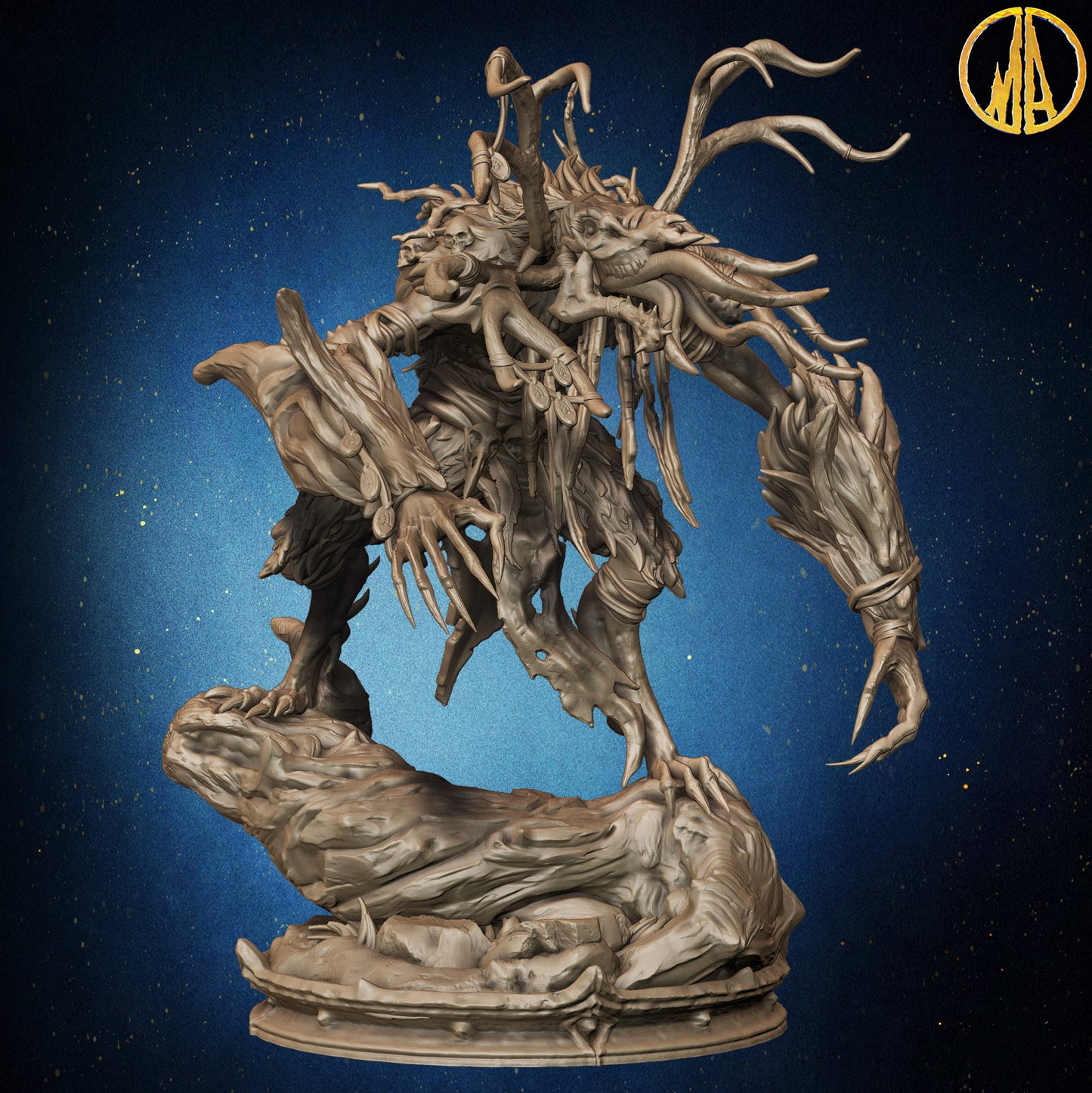 Monolith Arts - Whispering Forest - Wendigo - DnD/TTRPG Figure/Miniature