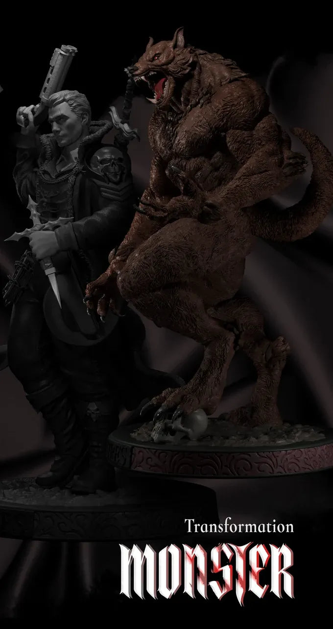 Ounce Art - Chronica of Exorcist - Werewolf - 75/120mm Pin Up/Figure/Model/Diorama