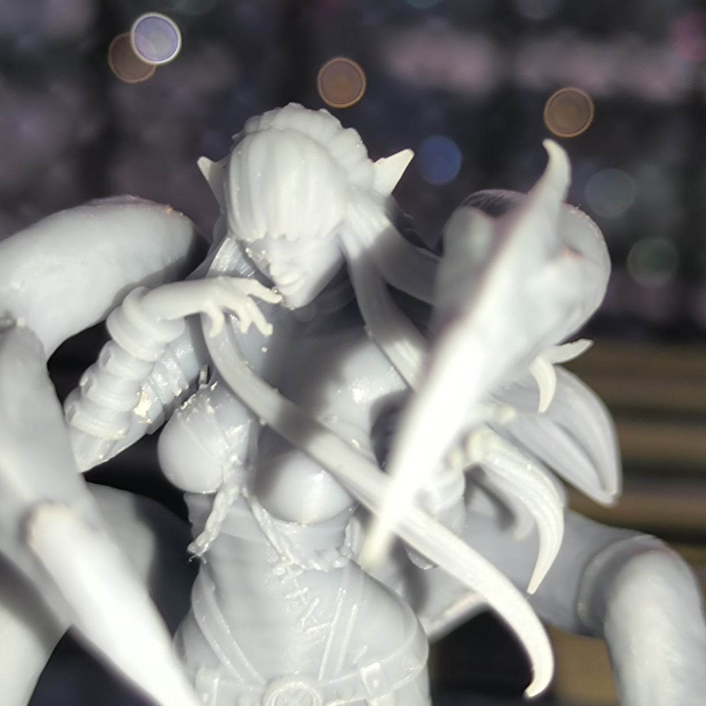 Ravi - Fantasy Girls #2 - Zarra, Dark Elf - 75mm Pin Up/Figure/Model/Diorama