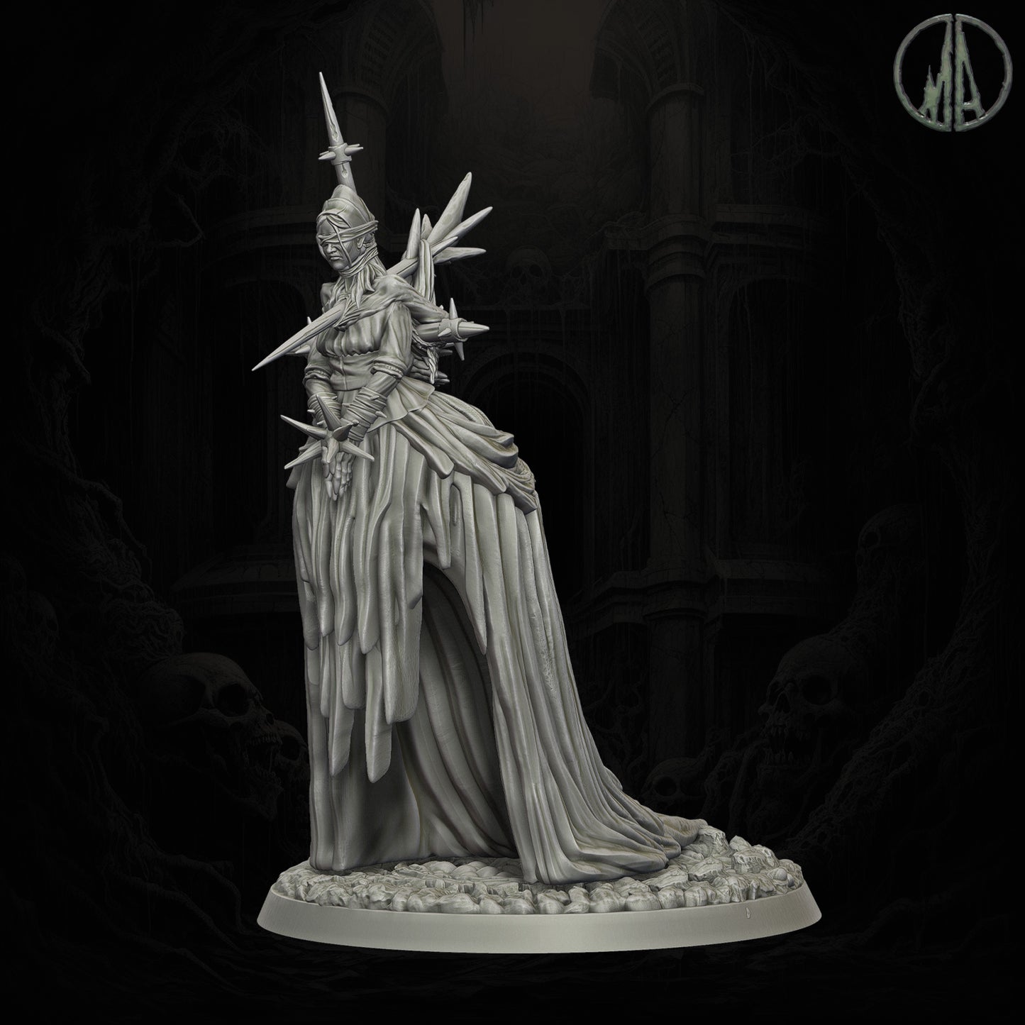 Monolith Arts - Echoes of the Void - White Lady - DnD/TTRPG Figure/Miniature