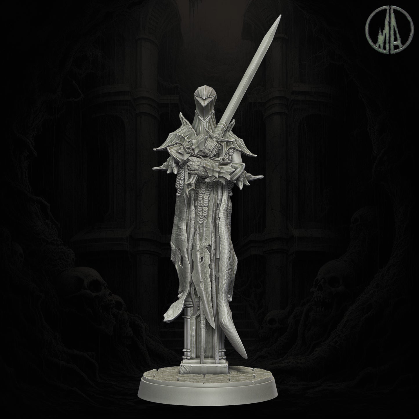 Monolith Arts - Echoes of the Void - Wraith Lord #1 - DnD/TTRPG Figure/Miniature