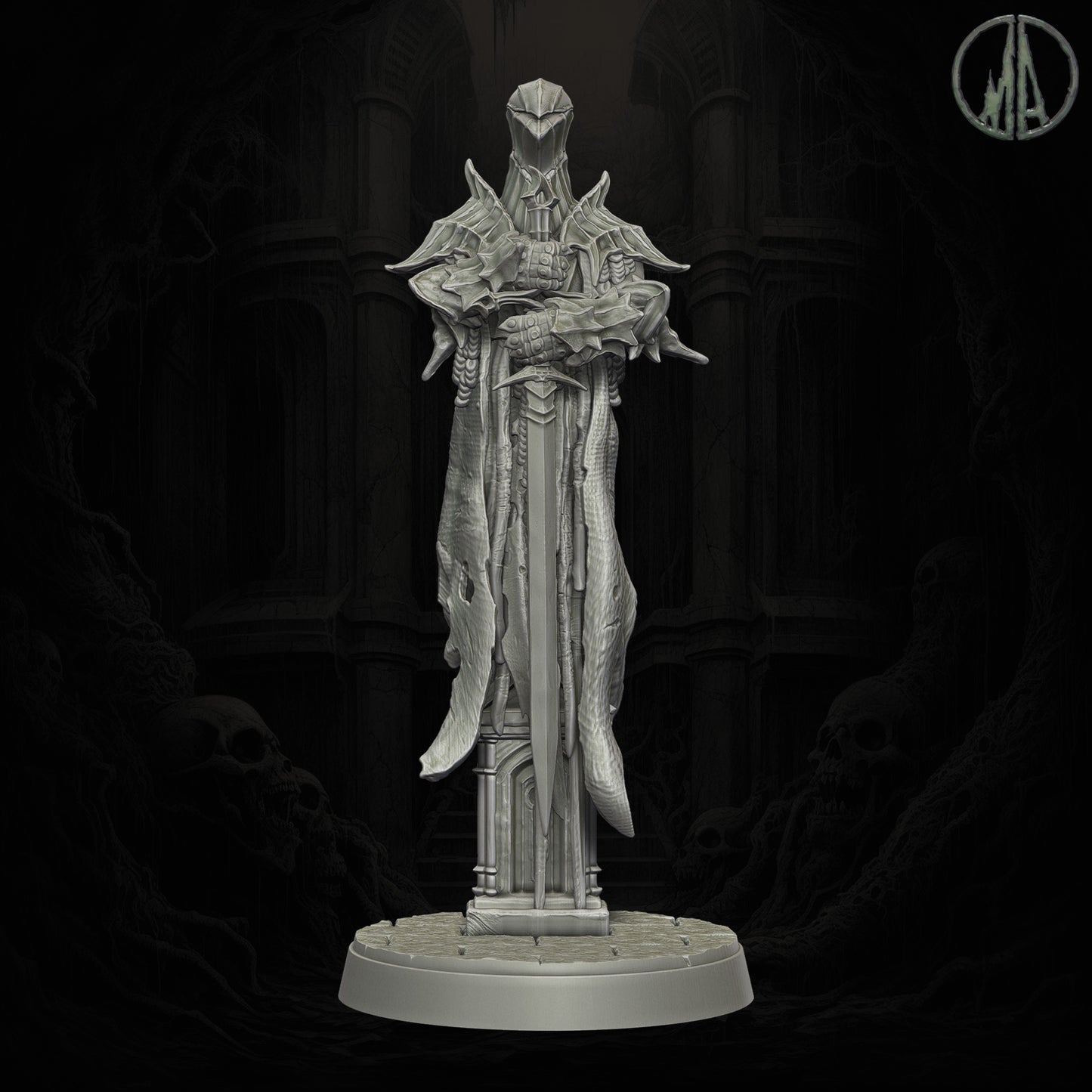 Monolith Arts - Echoes of the Void - Wraith Lord #4 - DnD/TTRPG Figure/Miniature