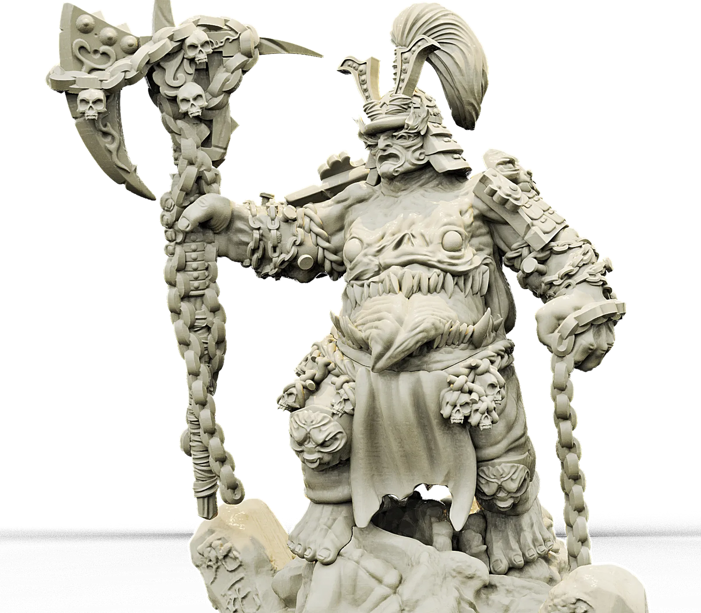 Brayan Nafarrate - Bestiary #4 - Xing Tiang #3 - DnD/TTRPG Figure/Miniature