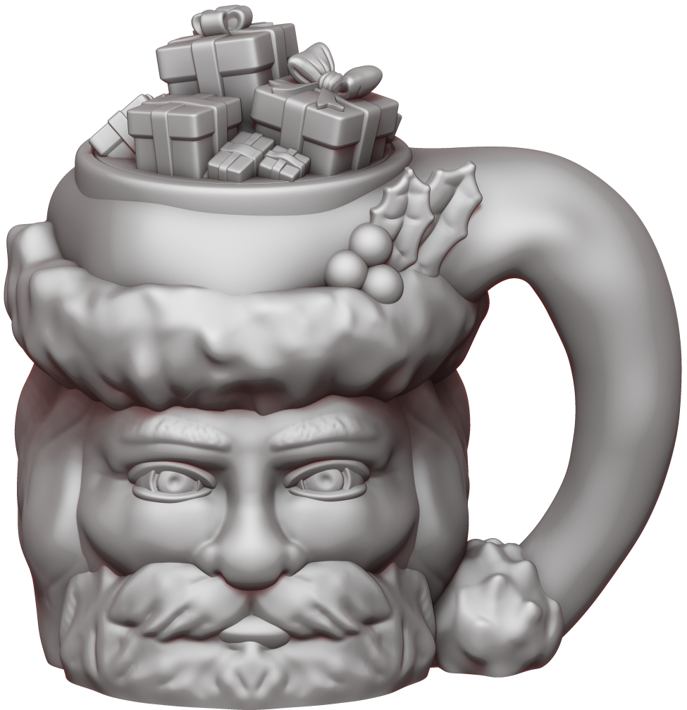 Ars Moriendi - Mythic Mugs - Santa - DnD/TTRPG/Roleplaying/Wargames - Helios3DPrinting