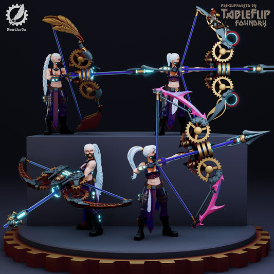 Feathr0z - Vanguard - Bow - DnD/TTRPG Figure/Miniature