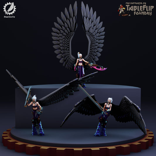 Feathr0z - Vanguard - Flying Sword Elite - DnD/TTRPG Figure/Miniature