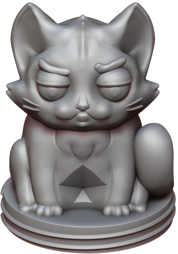 Ars Moriendi - Dice Guardian - Cat - DnD/TTRPG/Roleplaying/Wargames - Helios3DPrinting