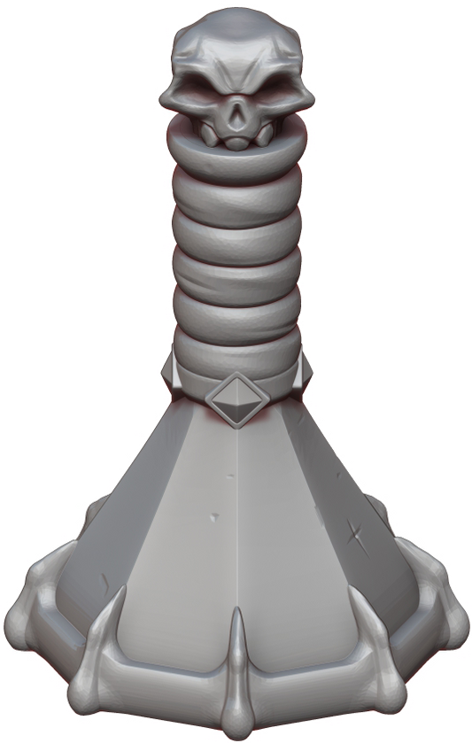 Ars Moriendi - Mythic Potion Dice Holder - Acid - DnD/TTRPG/Roleplaying/Wargames - Helios3DPrinting