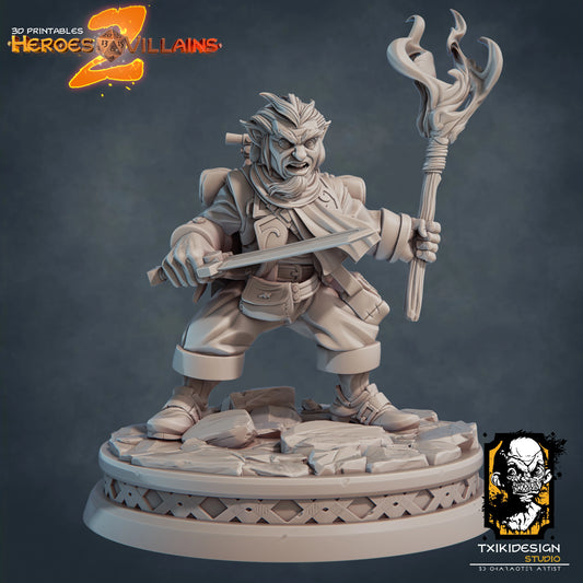Javier Tejedor - Halfling - DnD/TTRPG Figure/Miniature