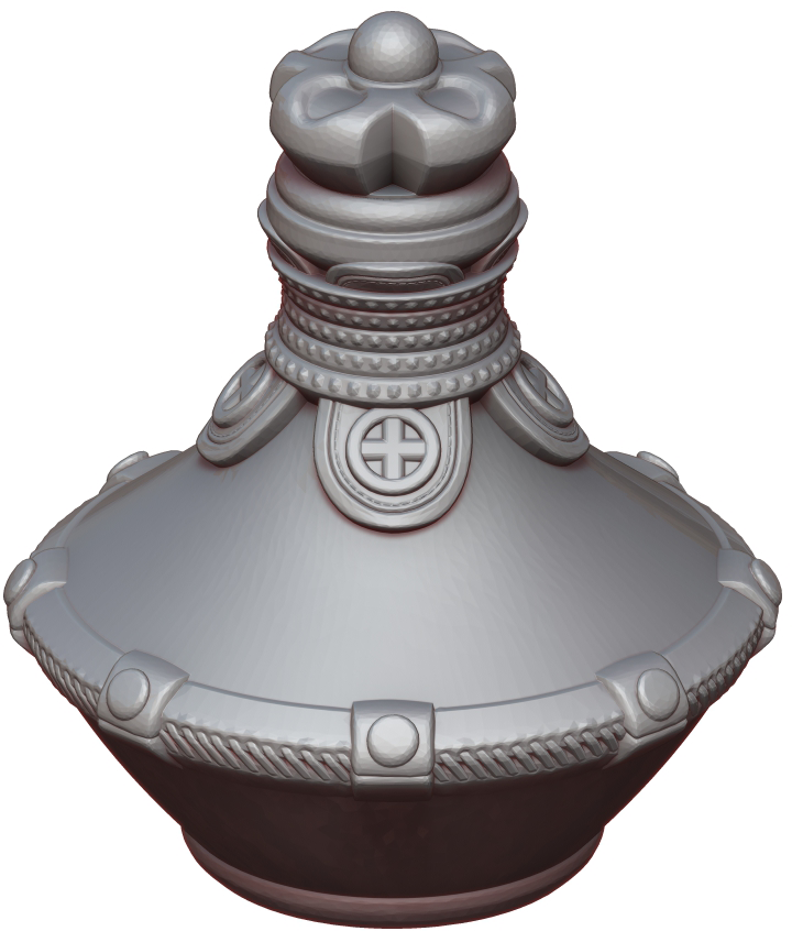 Ars Moriendi - Mythic Potion Dice Holder - Healing (Large) - DnD/TTRPG/Roleplaying/Wargames - Helios3DPrinting