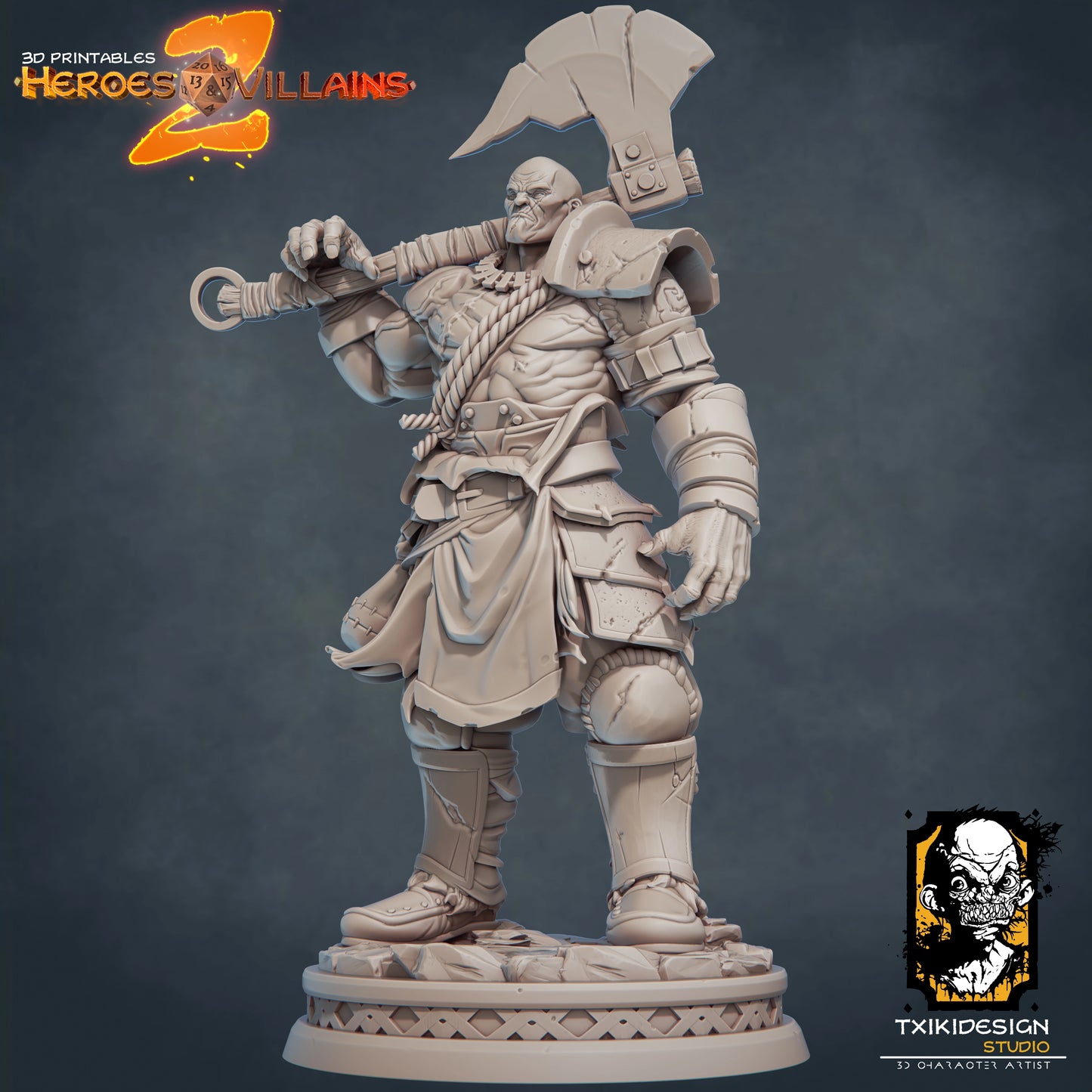 Javier Tejedor - Giant - DnD/TTRPG Figure/Miniature