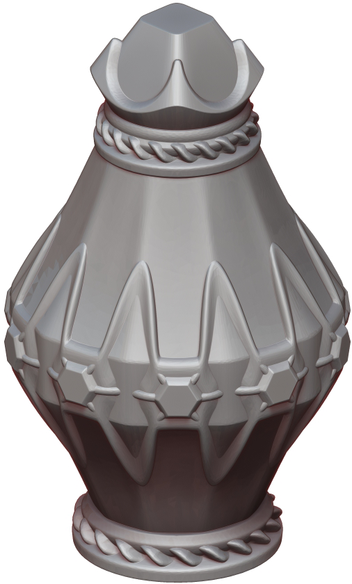 Ars Moriendi - Mythic Potion Dice Holder - Mana (Large) - DnD/TTRPG/Roleplaying/Wargames - Helios3DPrinting