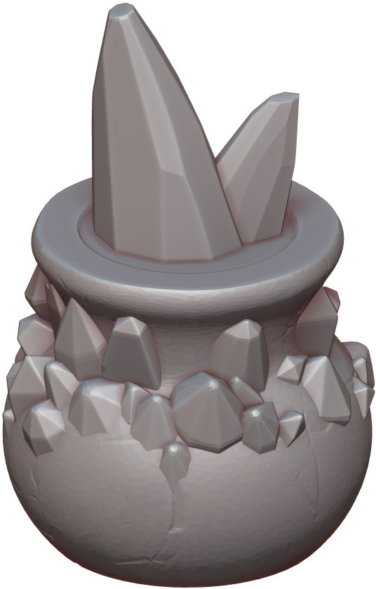 Ars Moriendi - Tiny Potions Dice Holder - Crystal - DnD/TTRPG/Roleplaying/Wargames - Helios3DPrinting