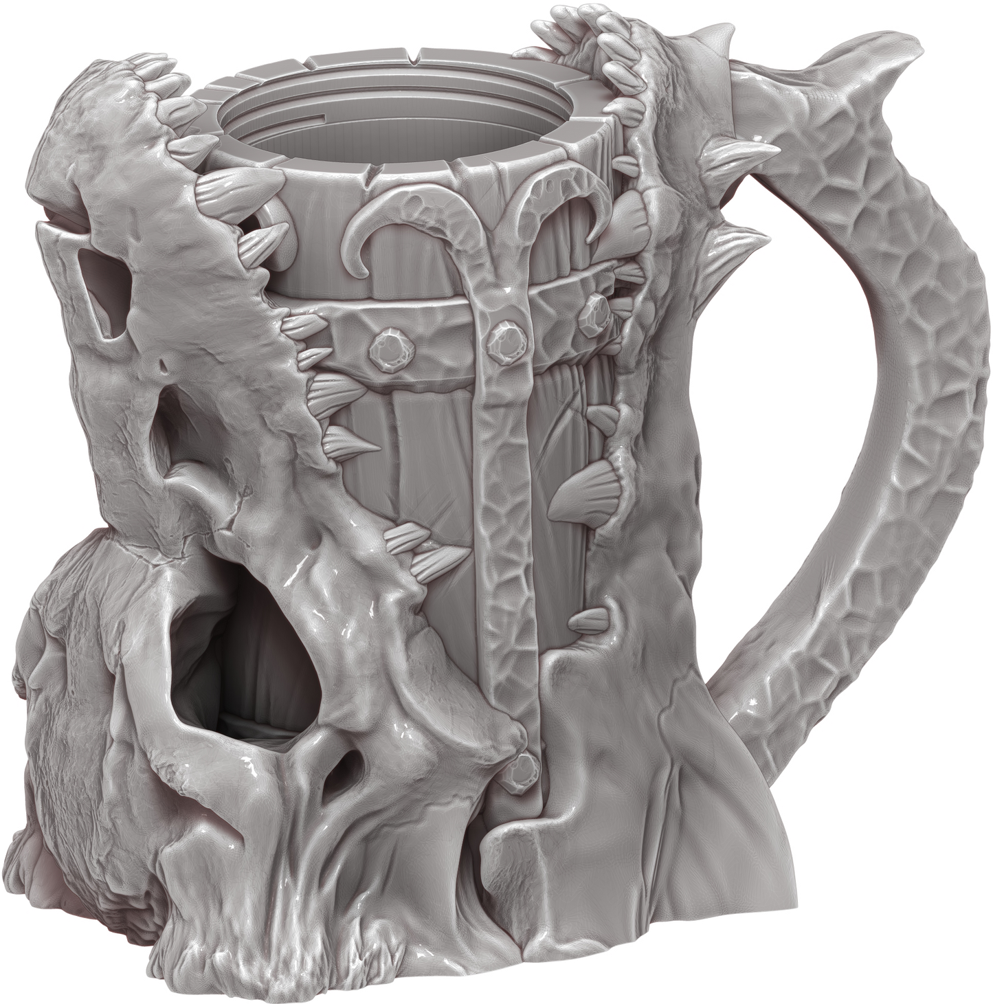 Ars Moriendi - Mythic Mugs - Dragon Skull - DnD/TTRPG/Roleplaying/Wargames - Helios3DPrinting