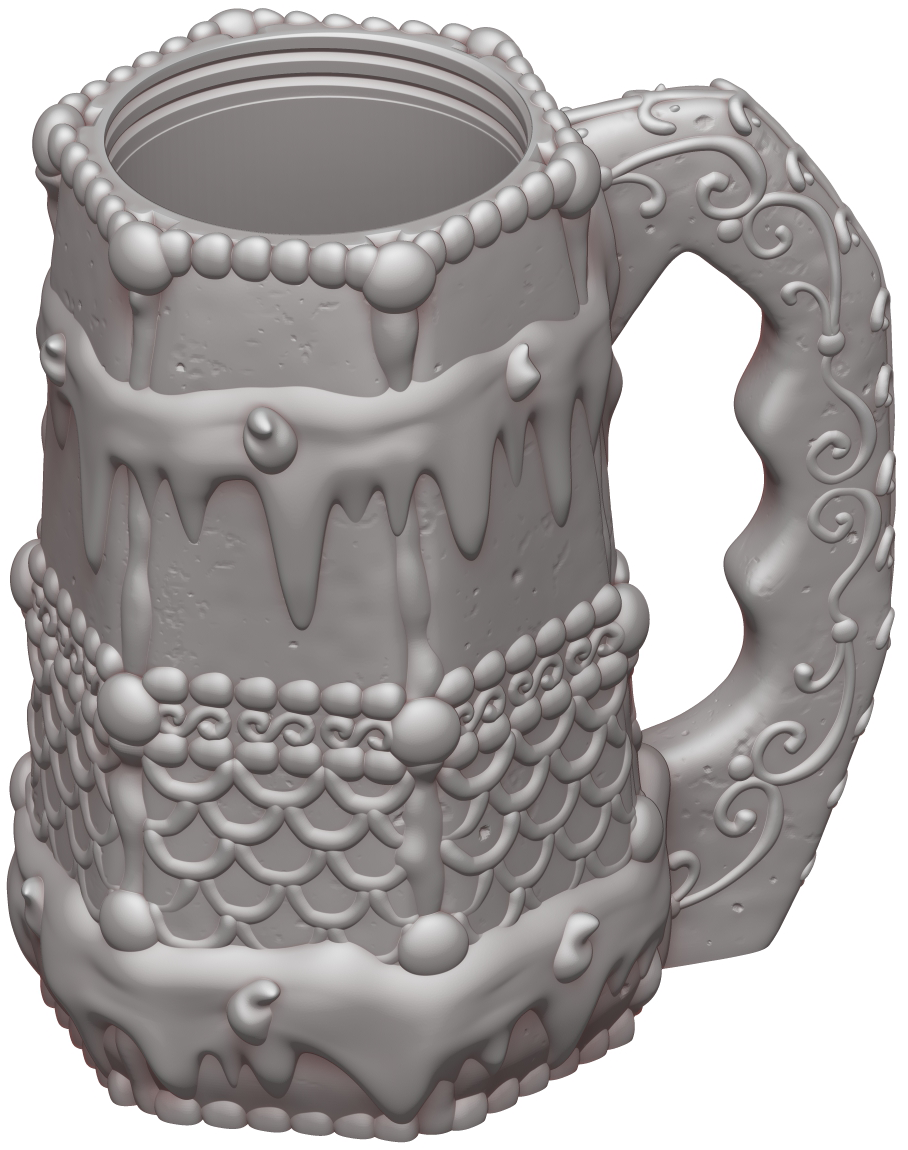 Ars Moriendi - Mythic Mugs - Gingerbread Tavern - DnD/TTRPG/Roleplaying/Wargames - Helios3DPrinting