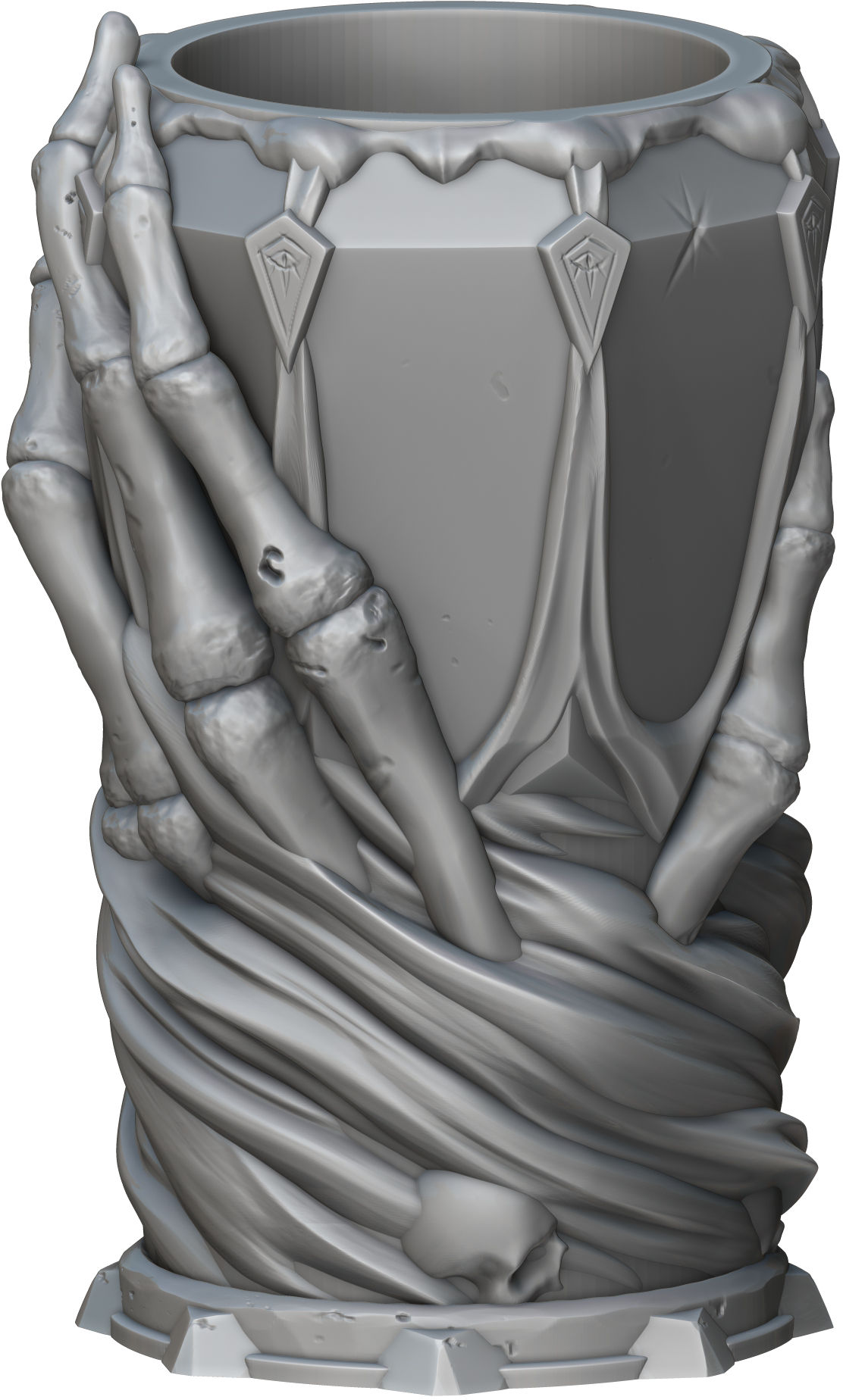 Ars Moriendi - Mythic Mugs - Lich - DnD/TTRPG/Roleplaying/Wargames - Helios3DPrinting