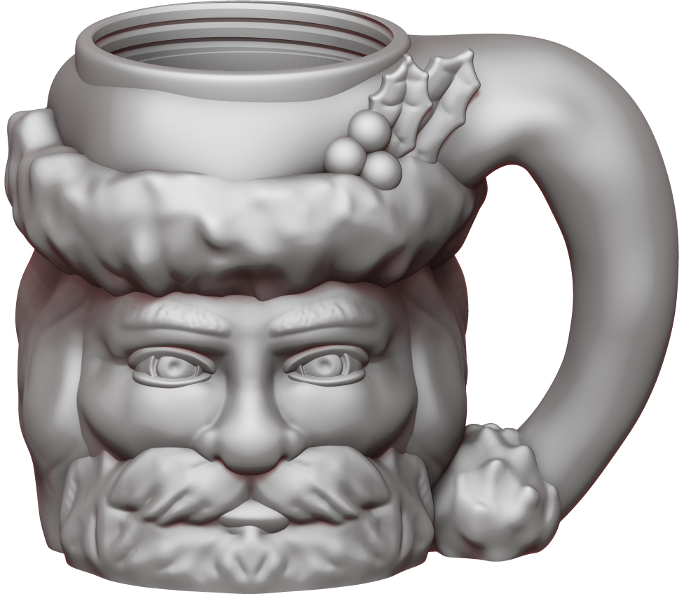 Ars Moriendi - Mythic Mugs - Santa - DnD/TTRPG/Roleplaying/Wargames - Helios3DPrinting