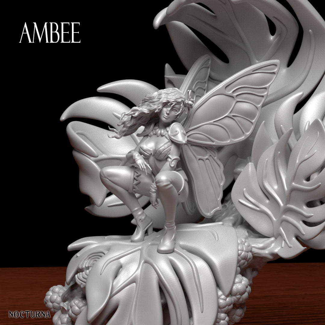 Nocturna - Light and Dark - Ambee - 75mm Pin Up/Figure/Model/Diorama