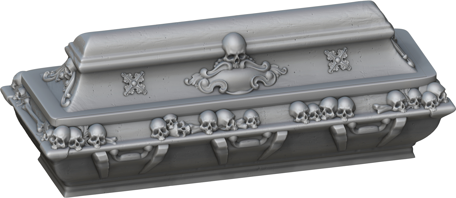 Ars Moriendi - Mythic Dice Box - Casket - DnD/TTRPG/Roleplaying/Wargames - Helios3DPrinting