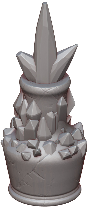 Ars Moriendi - Variety Potion Dice Holder - Crystal #2 - DnD/TTRPG/Roleplaying/Wargames - Helios3DPrinting