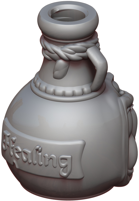 Ars Moriendi - Mythic Potion Dice Holder - Mimic - DnD/TTRPG/Roleplaying/Wargames - Helios3DPrinting