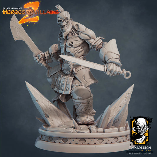 Javier Tejedor - Undead Soldier #2 - DnD/TTRPG Figure/Miniature